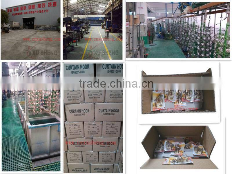 Metal curtain hook of curtain accessories coat hook A501