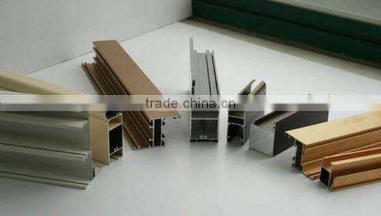 High end wood-aluminum composite heat insulation aluminum windows for balcony