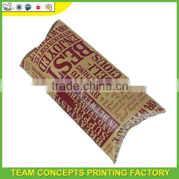 Brown color window pillow box