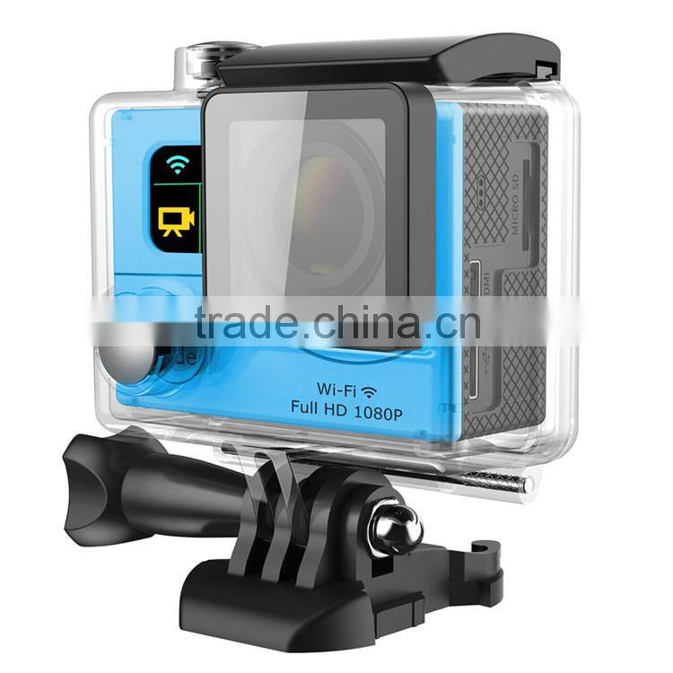 China Factory Supplier Cheap 1080P Full HD Dual Screen Outdoor Sport DV Camera