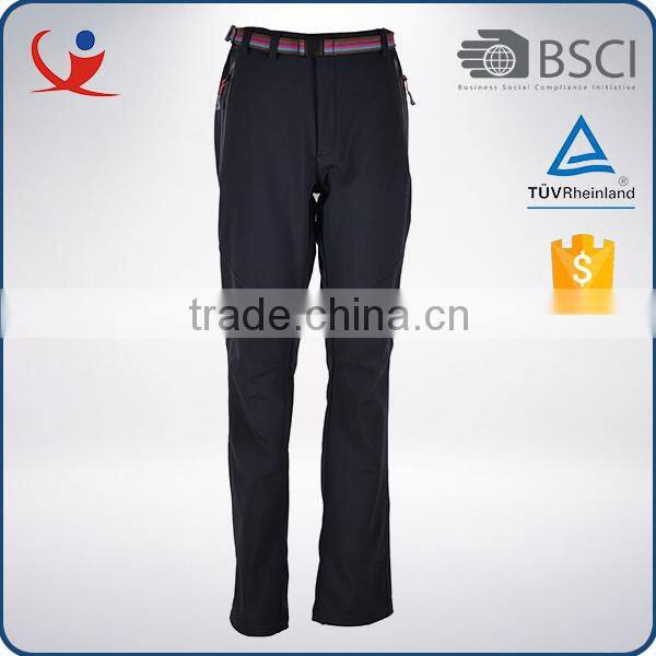 Outdoor windproof breathable unisex winter ski waterproof trousers