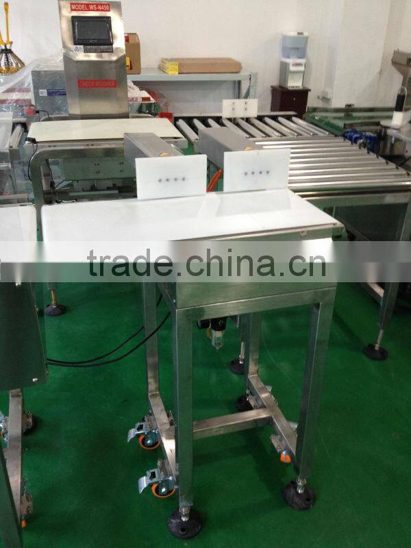 Check Weigher WS-N320 Online Weight Checking and Sorting Solution