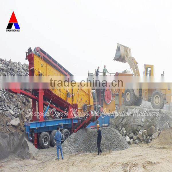 Professional Portable Mobile Crushing Plant