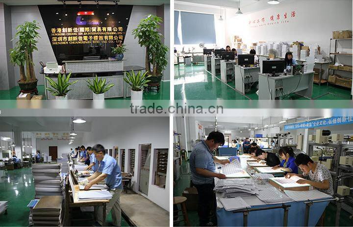 Waterproof rfid silicone bracelet china supplier