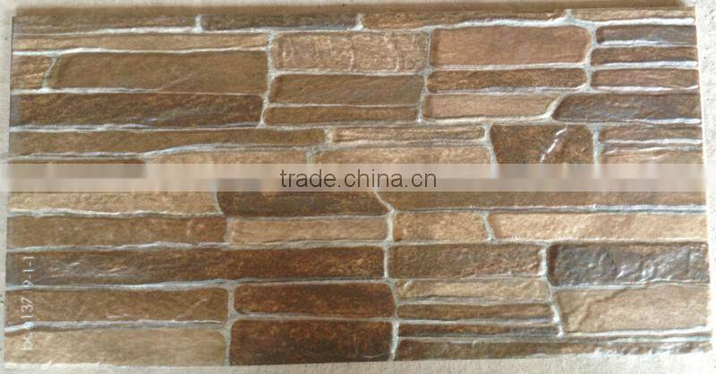 300*600 3D inkjet exterior wall tile high quality and cheap price