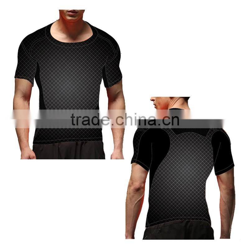 (Trade Assurance) White Sportswear Plain red T Shirts With Short Sleeves
