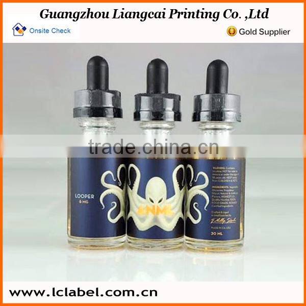 Glossy lamination label paper sticker paper essential oil stickers