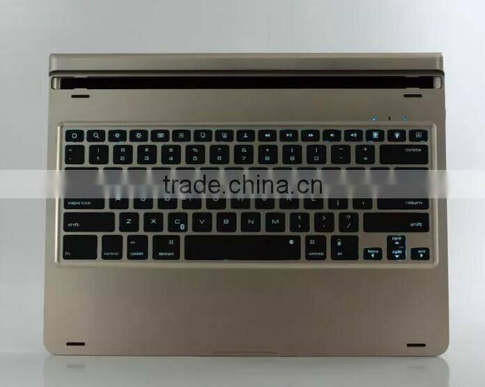 Top Quality Thin Aluminum Alloy Backlight Wireless Bluetooth Keyboard For iPad Air iPad 2.3.4 iPad Mnin