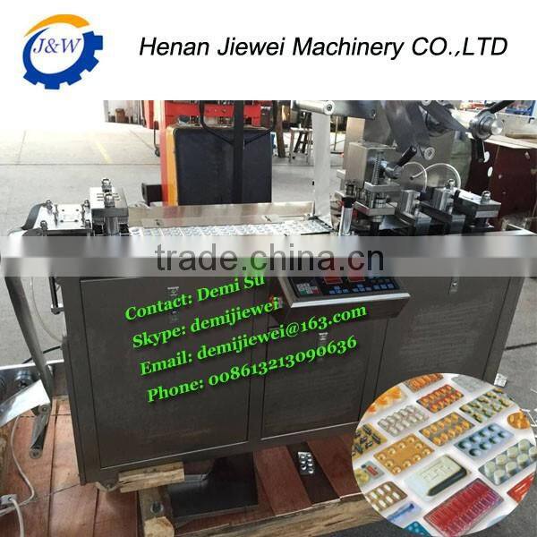 Plate type blister packing machine