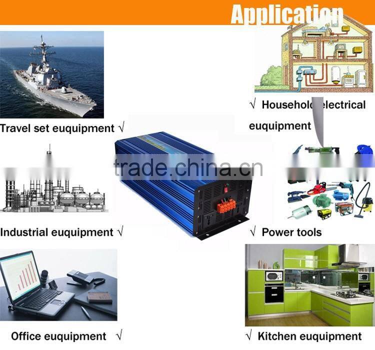 Chenf 5000W Low Consumption Energy Saving Off Grid 48V 110VDC to 230V 240VAC Pure Sine Wave Power Inverter