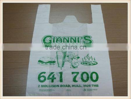 wholesale vb-47 ISO plastic t-shirt bag china manufacture for shopping