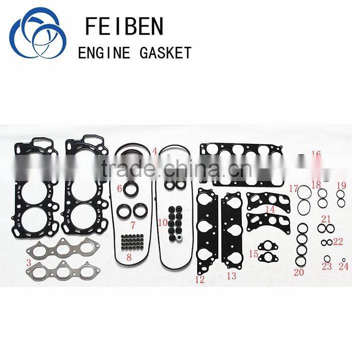 J35A Auto Engine Parts For Honda Engine Full Gasket Set With Cylinder Head Gasket 06110-P8F-A11
