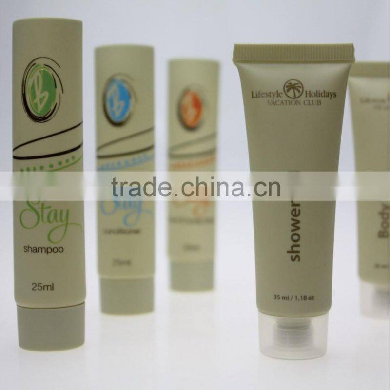 30ml cosmetic PE plastic tube with flip top cap