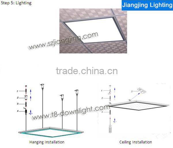 Chinese Professional Lighting 3 years warranty CRI>85 600*600 dimmable 40w square led panel light lamp
