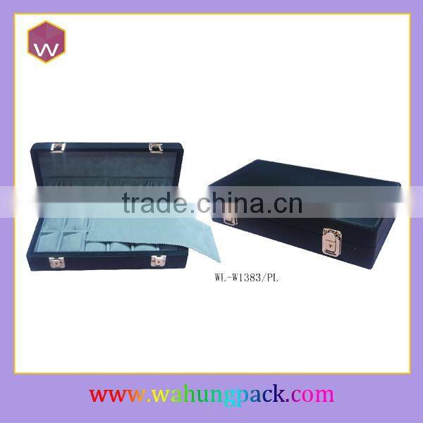 Transparent Lid Wooden 12 Slots Watch Display Box With WH-3686