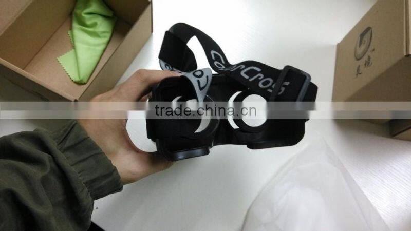 Promotion gift Plastic3d glasses for mobile 3d virtual video glasses high resolution for the android phones