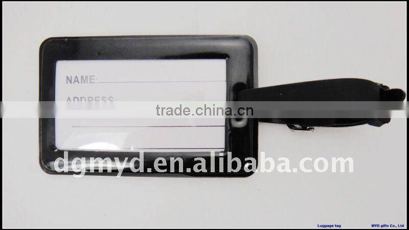 Beautiful and special 3D Soft pvc craft luggage tag