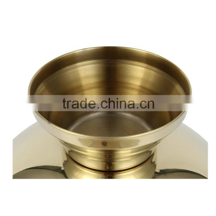 Hot selling gold champagne ice bucket stainless steel beer ice bucket