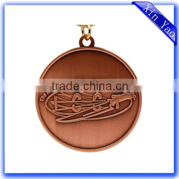 High quality custom shape zinc alloy nickel enamel medal