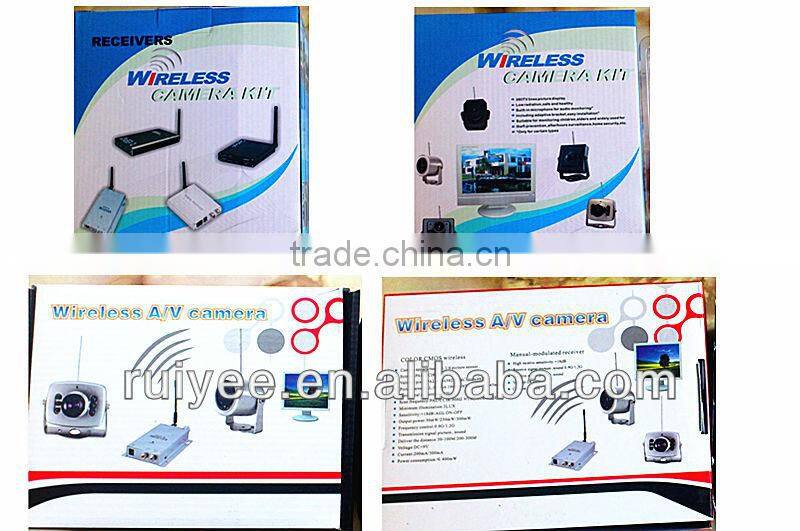 RY-5011 2.4G New Wireless Waterproof Camera Receiver Security System IR Night Vision