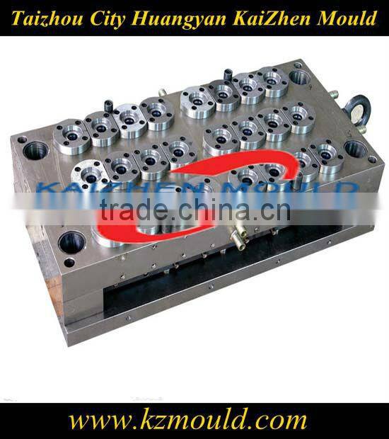 Hot runner 24 cavities injection preform mould valve gate S136 Material