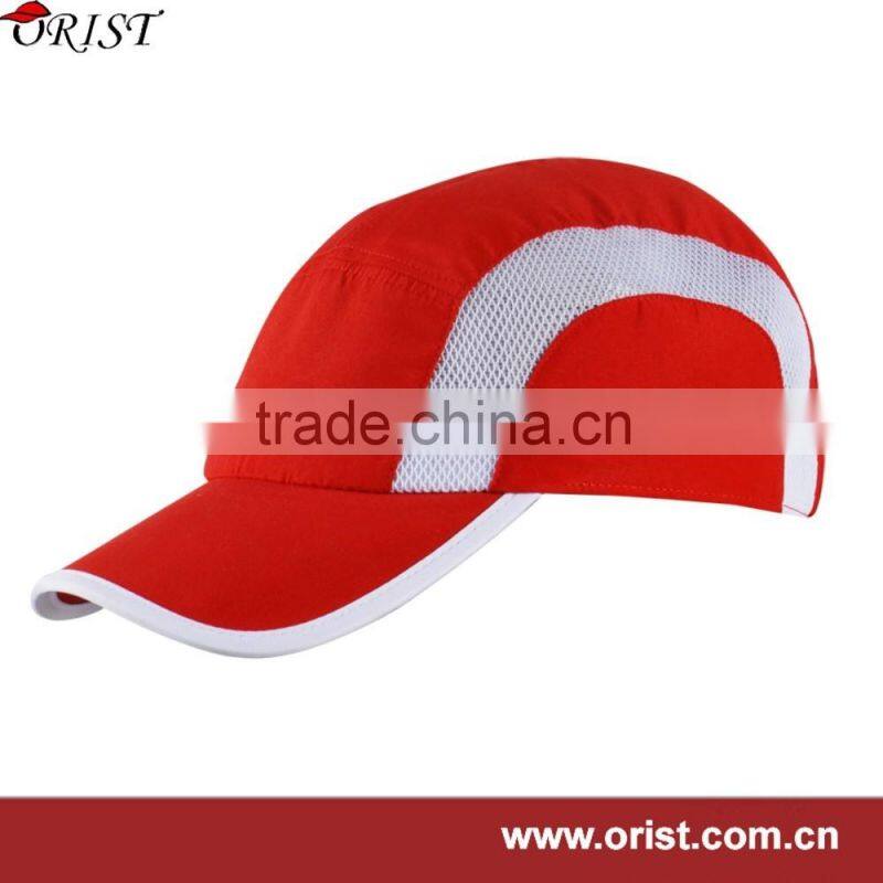 Customized plain 5 panel head cutton cap