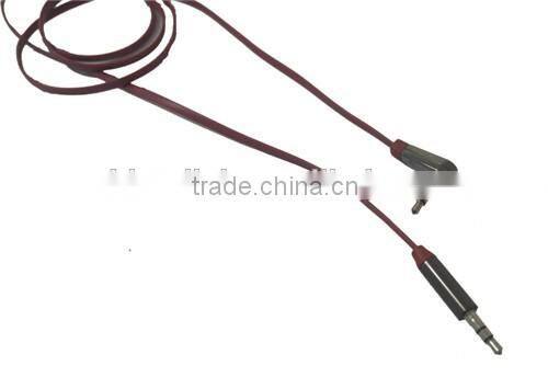 Male 3.5mm Jack to Male 3.5mm Jack L shape metal shell