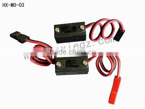 RC Heavy-duty Futaba Switch with charge port 22AWG Wire
