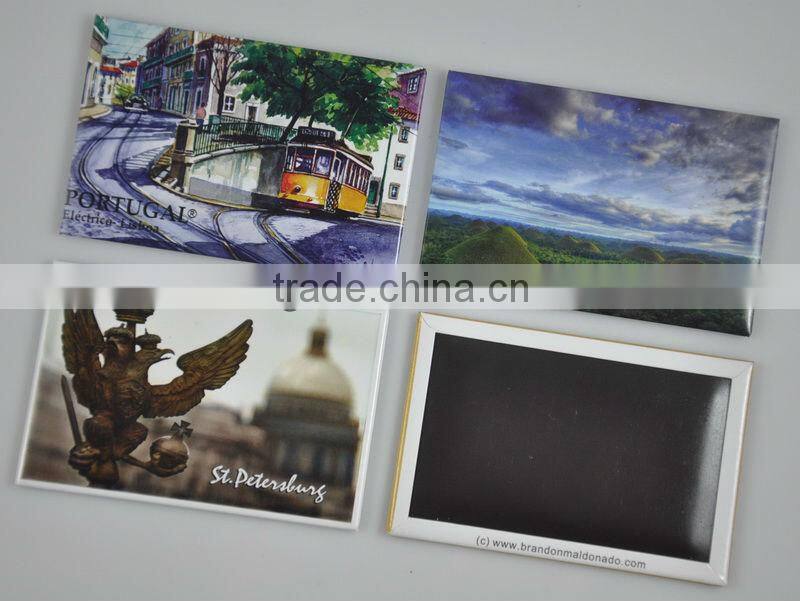Australia tourist souvenir The Sydney Tower Eye 3pcs magnet set / paper cover printing tin metal fridge magnet