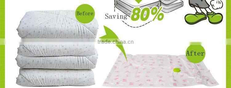 vacuum compress bag space saving for bedding