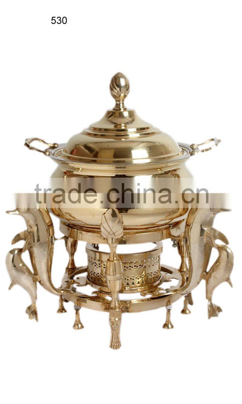 Economy Buffet Chaffing Dish for sale/indian brass chaffing dish/buffet restaurant serving dish