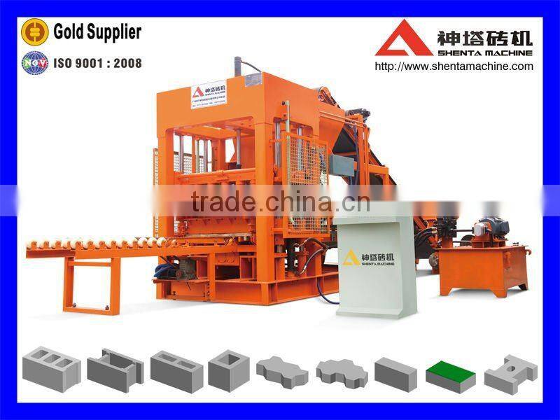 QTY8-15 Good price electric brick making machine