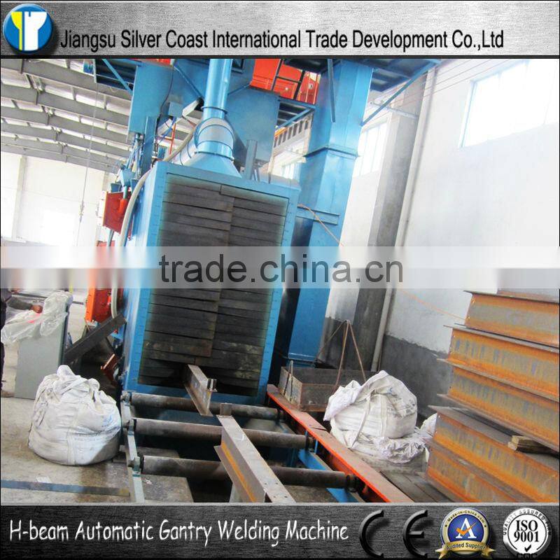 H Beam Steel Structure Shot Blasting Machine for Sale