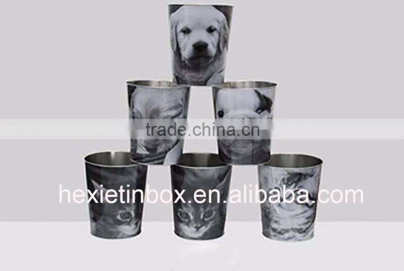 Colorful Hot Selling Metal Waste Bin For Home Or Office