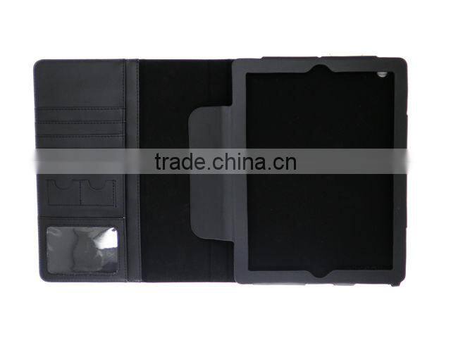 business leather case for ipad2/3 with card hold