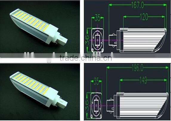 High Quality 9W LED G24 E27 Plug Light,PL Plug LED Lamp,Plc Plug Bulb