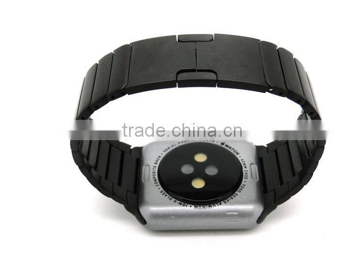 2016 Custom OEM logo business stainless steel watch band for apple