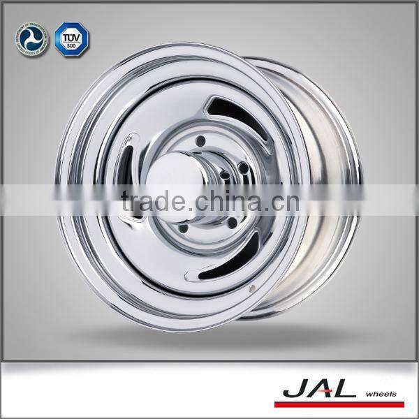 15x8 steel wheel spoke chrome
