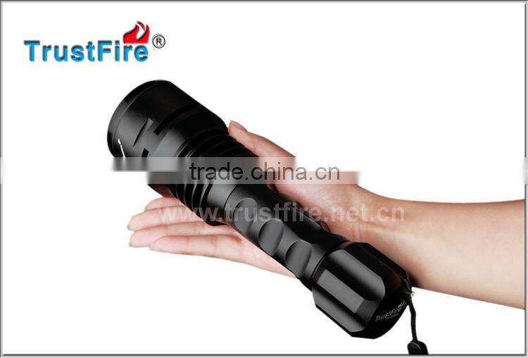 Hot sale TrustFire DF003 deep sea 3* CREE XM-L 2 Led lights, diving cree 3000lumen powerful scuba light 5-Modes Memory