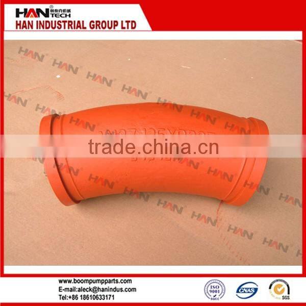 Schwing bend elbow 5.5" 32.5degree OEM 10035756 for putzmeister concrete pump spare parts