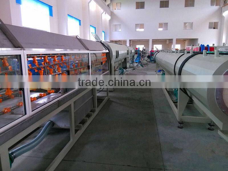 zhangjiagang PE pipe production line plastic pipe extrusion machine