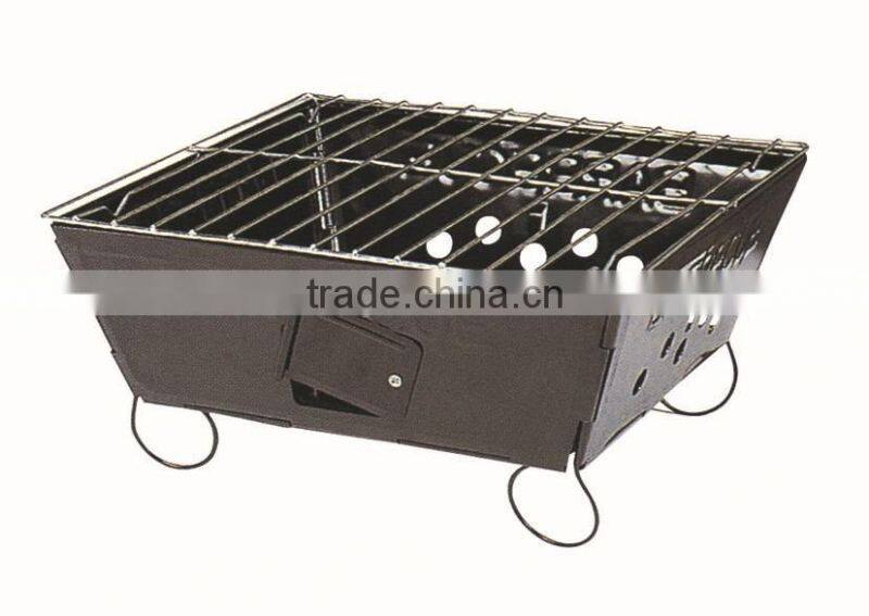 Barbecue charcoal bbq grill steel with electrophoresis