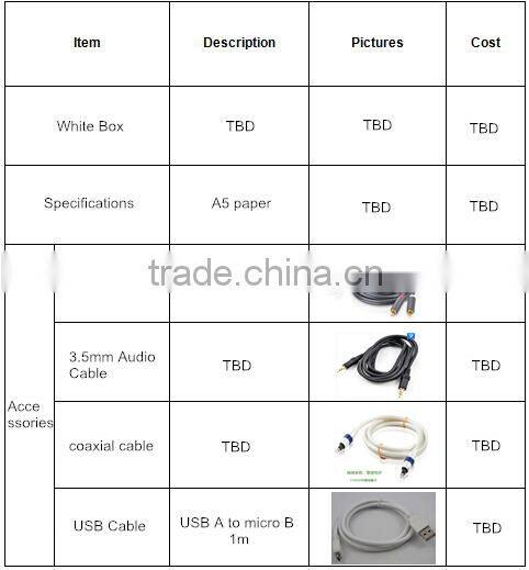 New stylish multifunctional bluetooth stereo audio adapter