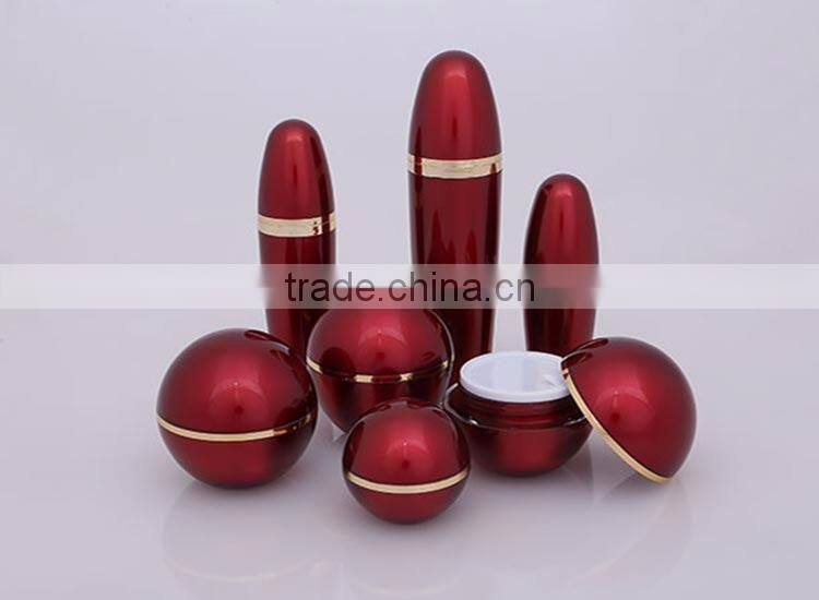 Shaoxing Haorui Luxury Cosmetic Container Acrylic cream jar ball