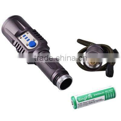 small high brightest led rechargeable flashlight