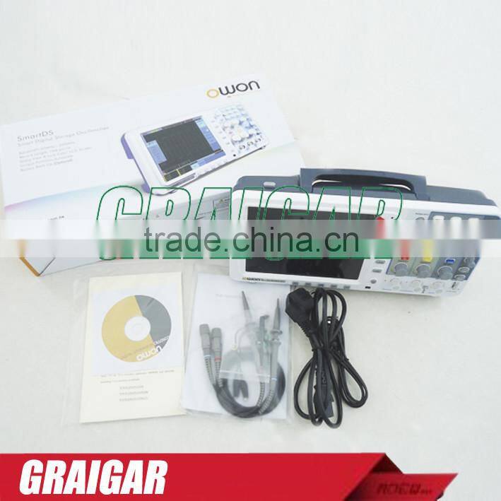 OWON digital storage oscilloscope SDS8202 200MHz 2GS/s 2channel, 10M deep memory