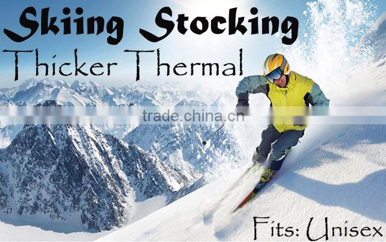 Brand Outdoor Sport Ski knee high thermal warm Socks men