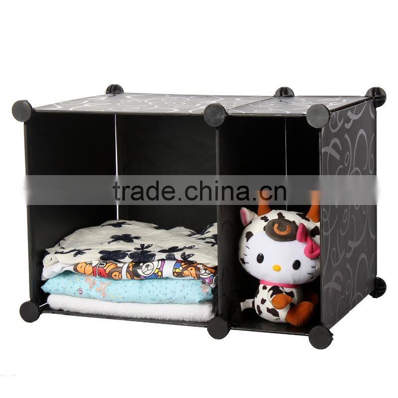 Hot sale plastic cube shelves