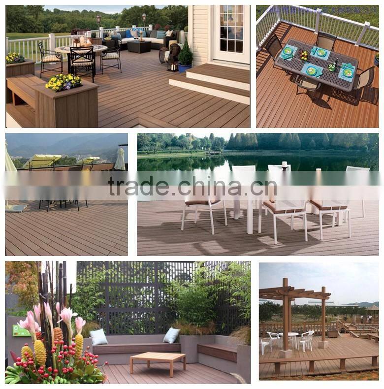 Wood plastic composite decking outdoorb wpc flooring/wpc decking flooring