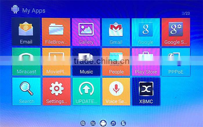 Amlogic S805 Quad-Core iptv boxes MXV 1080P ott tv box